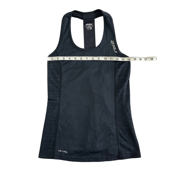 2XU Women's XVENT Sleeveless Tank Black T-Back Reflective Size XS $40 - Picture 4 of 10